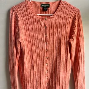 Eddie Bauer button up sweater cardigan